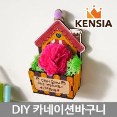카네이션 화분바구니 만들기 천연 이끼 스칸디나비아모스 조화 어버이날 스승의날 부모님 선물